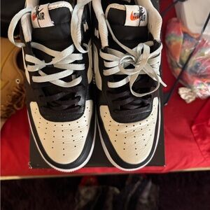 Nike  Black and White Sneakers